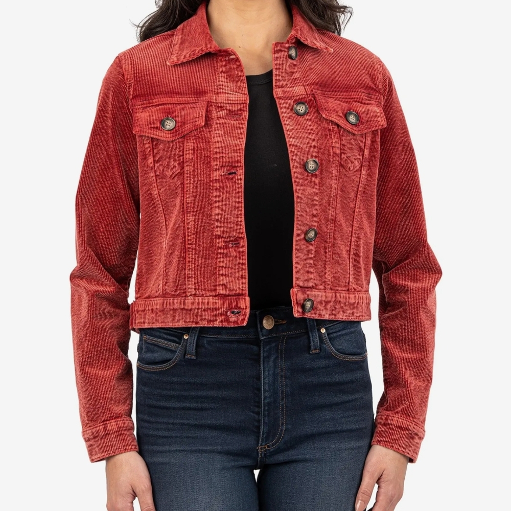 Kut From The Kloth : Red Julie  Corduroy Jacket